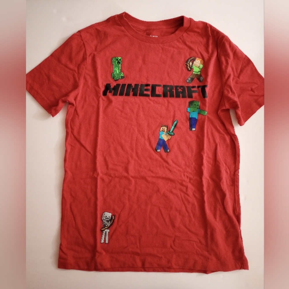 🏞️🎮🖥️ Rusty Color Minecraft Shirt - Picture 2 of 5
